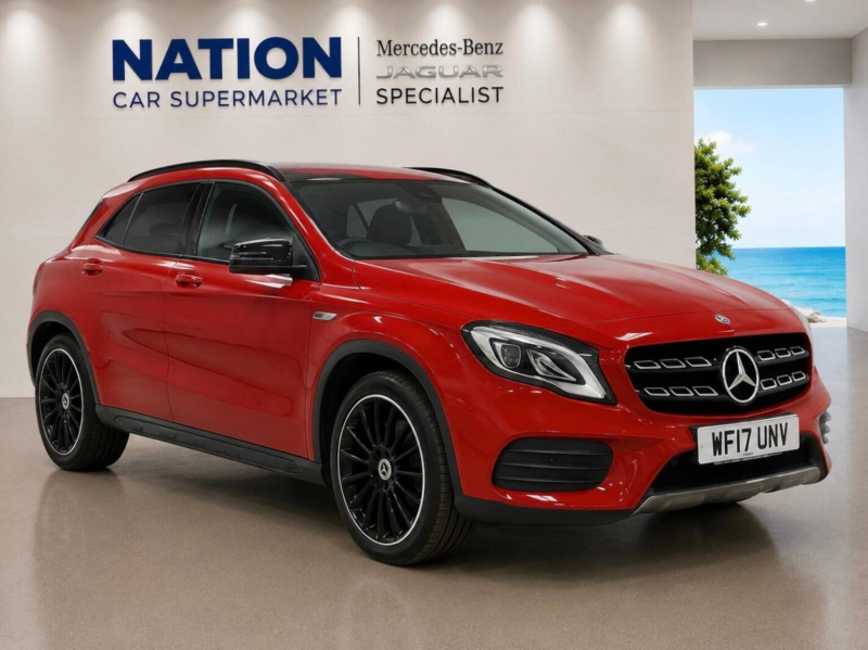 2017 Mercedes-Benz Gla 2.0 Gla250 Amg Line (premium) 7g-Dct 4matic Euro 6 (s/s) 5dr in Red — image 1