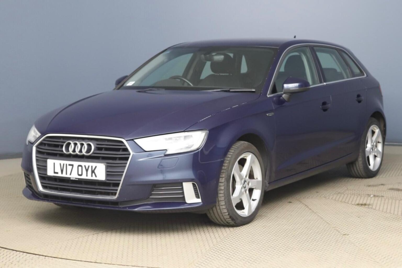 2017 Audi A3 1.4 Tfsi Cod Sport Sportback Euro 6 (s/s) 5dr in Blue — image 1