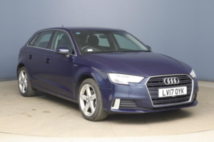 2017 Audi A3 1.4 Tfsi Cod Sport Sportback Euro 6 (s/s) 5dr in Blue — image 2