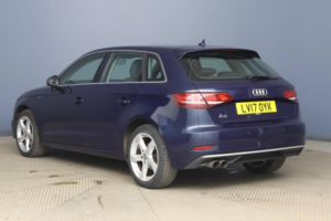2017 Audi A3 1.4 Tfsi Cod Sport Sportback Euro 6 (s/s) 5dr in Blue — image 3