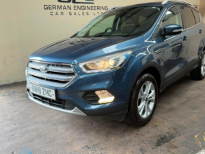 2018 Ford Kuga 1.5 Tdci Titanium Euro 6 (s/s) 5dr in Blue — image 2
