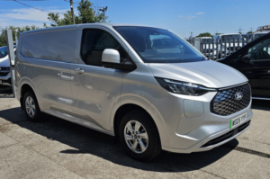 2025 Ford E-Transit Custom 320 65kwh Limited Auto L1 H1 5dr in Silver — image 5
