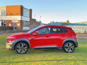 2021 Hyundai Kona 1.0 T-Gdi Mhev Premium SUV 5dr Petrol Hybrid Manual Euro 6 (s/s) (120 Ps) in Red — image 5