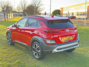 2021 Hyundai Kona 1.0 T-Gdi Mhev Premium SUV 5dr Petrol Hybrid Manual Euro 6 (s/s) (120 Ps) in Red — image 6