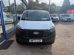 2023 Ford Transit Custom 2.0 320 Ecoblue Leader Panel Van 5dr Diesel Manual L2 H1 Euro 6 136 Ps in White — image 3
