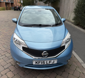 2015 Nissan Note 1.2 Dig-S Acenta Premium in Blue — image 2