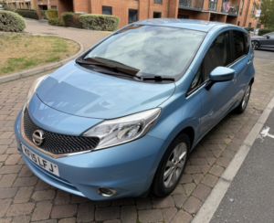 2015 Nissan Note 1.2 Dig-S Acenta Premium in Blue — image 3