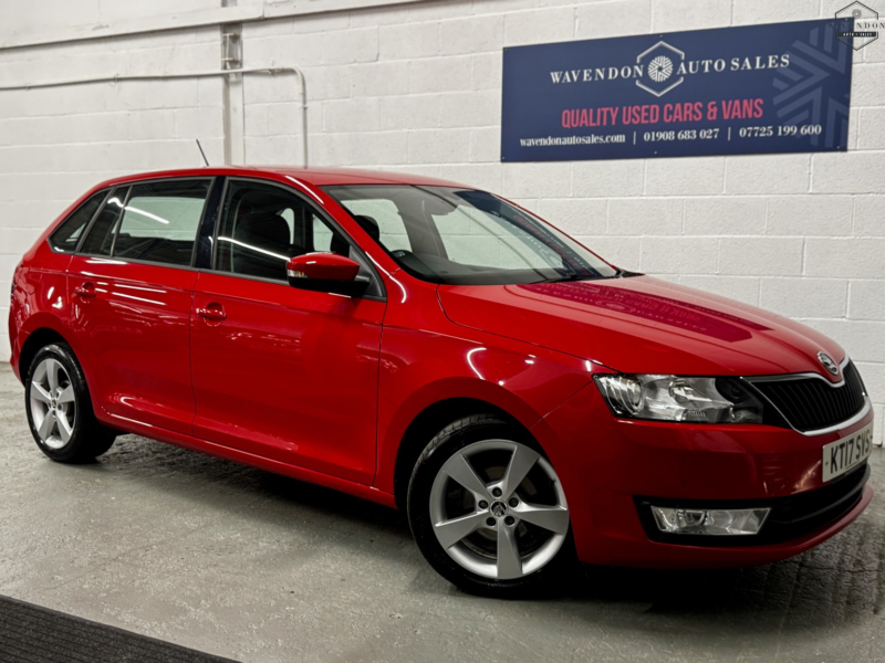 2017 Skoda Rapid Spaceback 1.2 Tsi Se Tech in Red — image 1