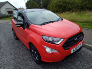 2019 Ford Ecosport St-Line 1.0 T Eco in Red — image 3