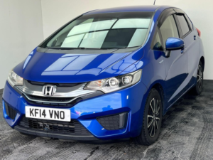 2014 Honda Jazz 1.5 H I-Mmd Ex Ecvt Euro 6 (s/s) 5dr in Blue — image 3