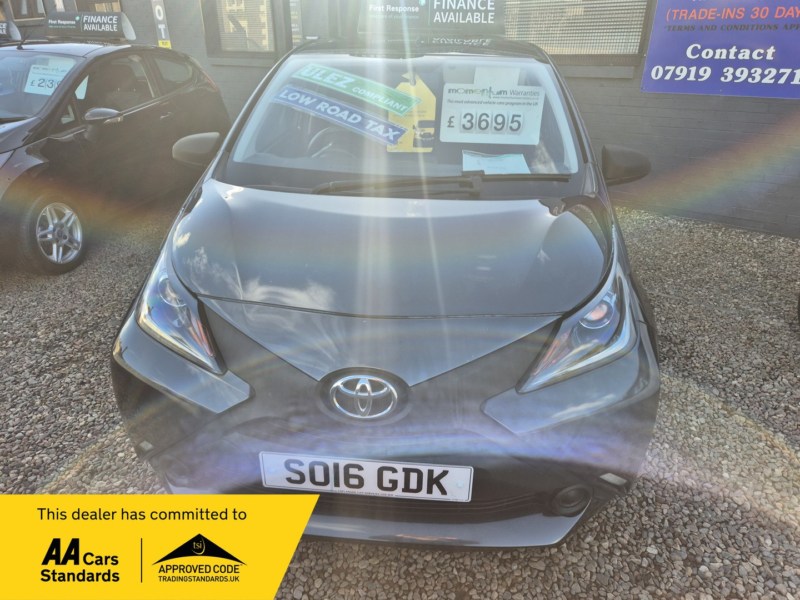 2016 Toyota Aygo 1.0 Vvt-I X in Grey — image 1