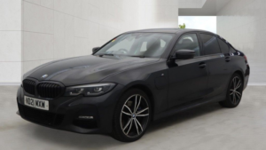 2021 BMW 3 Series 2.0 330e 12kwh M Sport Saloon 4dr Petrol Plug-In Hybrid Auto Euro 6 (s/s) (292 Ps) in Black — image 2