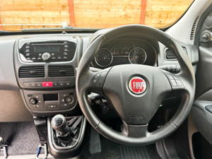 2018 Fiat Doblo Passenger Up Front 4 SEAT Wheelchair Accessible Disabled Access Vehicle Wav in Red — image 2