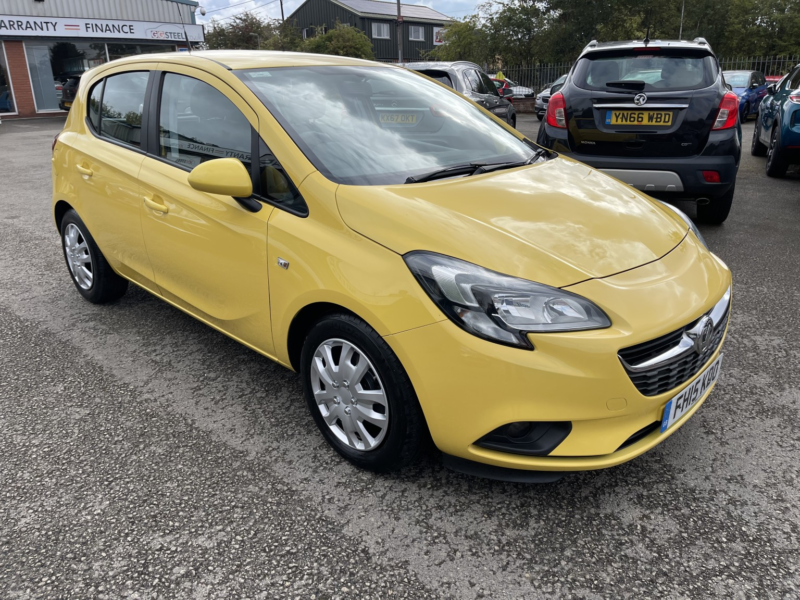2015 Vauxhall Corsa 1.3 Cdti Ecoflex Design in Yellow — image 1