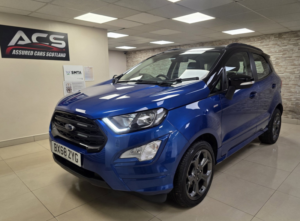 2019 Ford Ecosport 1.0t Ecoboost Gpf St-Line SUV 5dr Petrol Manual Euro 6 (s/s) (100 Ps) in Blue — image 2