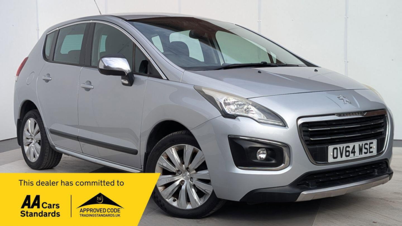 2014 Peugeot 3008 1.6 Hdi Active Euro 5 5dr in Silver — image 1
