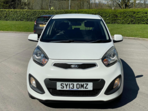 2013 Kia Picanto 1.0 1 Euro 5 5dr in White — image 2