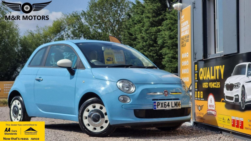 2014 Fiat 500 1.2 Colour Therapy Euro 6 (s/s) 3dr in Blue — image 1