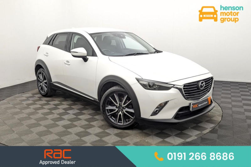 2018 Mazda Cx-3 2.0 Skyactiv-G Sport Nav SUV 5dr Petrol Manual Euro 6 (s/s) (121 Ps) in White — image 1