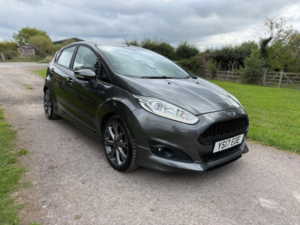 2017 Ford Fiesta 1.0t Ecoboost St-Line Euro 6 (s/s) 5dr in Grey — image 2