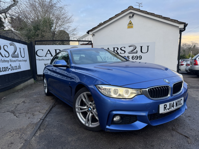 2014 BMW 4 Series 2.0 428i M Sport Convertible in Blue — image 1