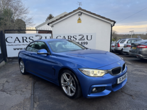 2014 BMW 4 Series 2.0 428i M Sport Convertible in Blue — image 2