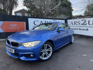 2014 BMW 4 Series 2.0 428i M Sport Convertible in Blue — image 5