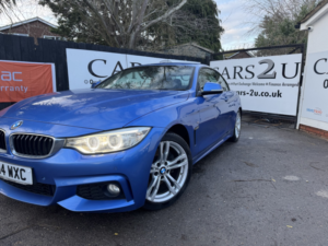 2014 BMW 4 Series 2.0 428i M Sport Convertible in Blue — image 6