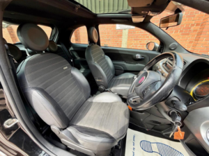 2009 Fiat 500 1.2 Bydiesel Euro 5 3dr in Black — image 3