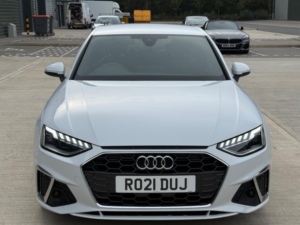 2021 Audi A4 2.0 Tdi 35 S Line S Tronic Euro 6 (s/s) 4dr in White — image 3