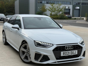 2021 Audi A4 2.0 Tdi 35 S Line S Tronic Euro 6 (s/s) 4dr in White — image 6