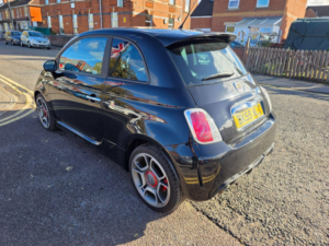 2009 Abarth 500 1.4 T-Jet Euro 5 3dr in Black — image 4