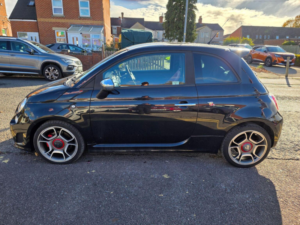 2009 Abarth 500 1.4 T-Jet Euro 5 3dr in Black — image 5