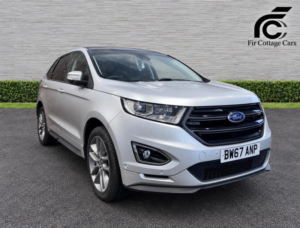2018 Ford Edge 2.0 Tdci Sport Powershift AWD Euro 6 (s/s) 5dr in Silver — image 3