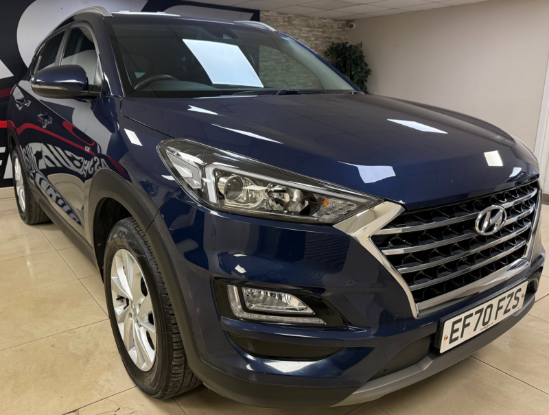2020 Hyundai Tucson 1.6 Crdi Mhev Se Nav SUV 5dr Diesel Hybrid Manual Euro 6 (s/s) (115 Ps) in Blue — image 1