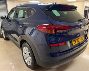 2020 Hyundai Tucson 1.6 Crdi Mhev Se Nav SUV 5dr Diesel Hybrid Manual Euro 6 (s/s) (115 Ps) in Blue — image 3