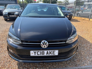 2018 Volkswagen Polo 1.0 Tsi Sel Euro 6 (s/s) 5dr in Black — image 2