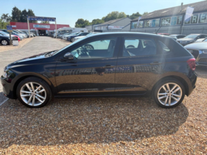 2018 Volkswagen Polo 1.0 Tsi Sel Euro 6 (s/s) 5dr in Black — image 4