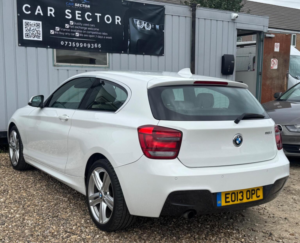 2013 BMW 1 Series 1.6 118i M Sport Auto Euro 5 (s/s) 3dr in White — image 5