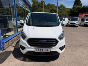 2023 Ford Transit Custom 2.0 300 Ecoblue Limited Panel Van 5dr Diesel Manual L1 H1 Euro 6 130 Ps in White — image 2