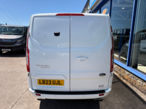 2023 Ford Transit Custom 2.0 300 Ecoblue Limited Panel Van 5dr Diesel Manual L1 H1 Euro 6 130 Ps in White — image 5