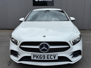 2019 Mercedes-Benz A Class 1.5 A180d Amg Line 7g-Dct Euro 6 (s/s) 4dr in White — image 3