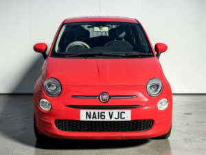 2016 Fiat 500 1.2 Eco Pop Star Hatchback 3dr Petrol Manual Euro 6 (s/s) (69 Bhp) in Pink — image 4