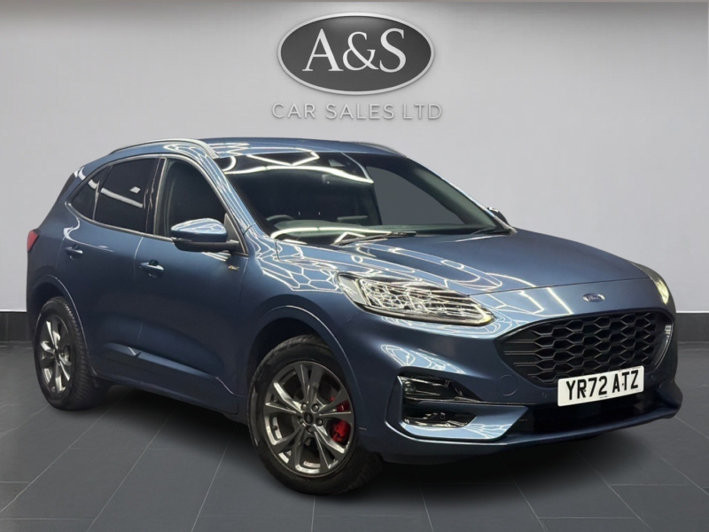 2022 Ford Kuga 2.5 Kuga St-Line Edition 5 Door 2.5 Duratec PHEV 225ps Fwd CVT Automatic in Blue — image 1
