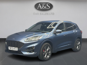 2022 Ford Kuga 2.5 Kuga St-Line Edition 5 Door 2.5 Duratec PHEV 225ps Fwd CVT Automatic in Blue — image 5