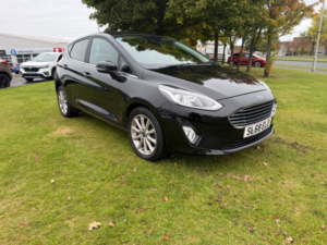 2018 Ford Fiesta 1.0t Ecoboost Gpf Titanium Hatchback 5dr Petrol Manual Euro 6 (s/s) (125 Ps) in Black — image 2