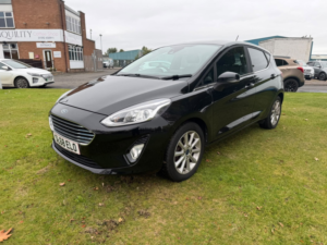 2018 Ford Fiesta 1.0t Ecoboost Gpf Titanium Hatchback 5dr Petrol Manual Euro 6 (s/s) (125 Ps) in Black — image 3