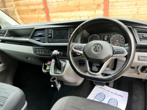 2020 Volkswagen Transporter 3 SEAT Auto Driver Transfer Wheelchair Accessible Disabled Access Vehicle Wav in Black — image 2