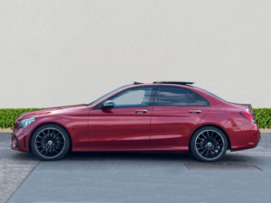2021 Mercedes-Benz C Class 2.0 C220d Amg Line (premium Plus) Saloon 4dr Diesel G-Tronic+ Euro 6 (s/s) (194 Ps) in Red — image 4