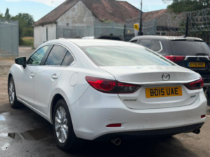 2015 Mazda Mazda6 2.0 Skyactiv-G Se-L Nav Auto Euro 6 (s/s) 4dr in White — image 4